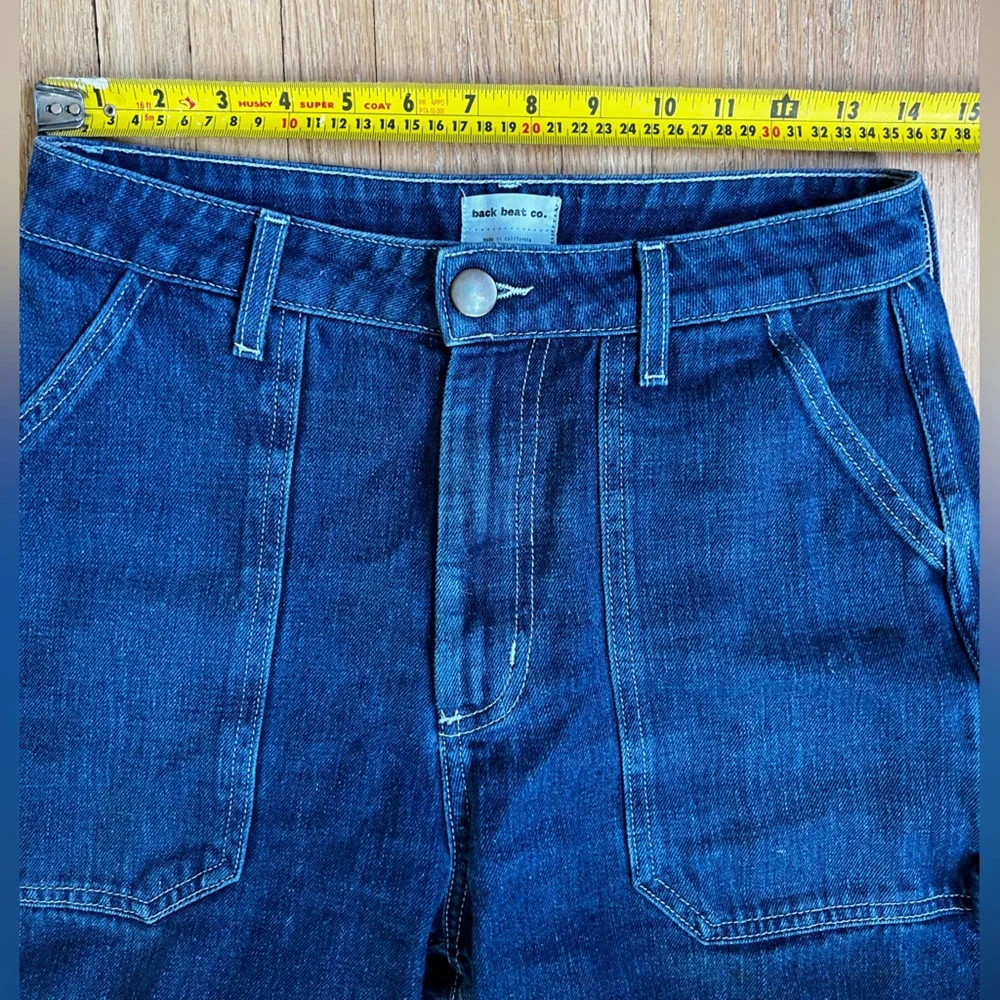 Back Beat Co. Dark Blue Ankle Jeans - Picture 4 of 10